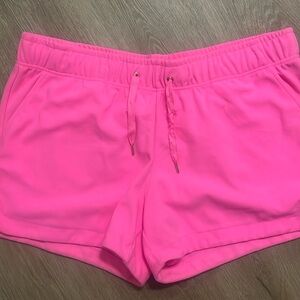 Lilly Pulitzer Hot Pink Drawstring Athletic Shorts